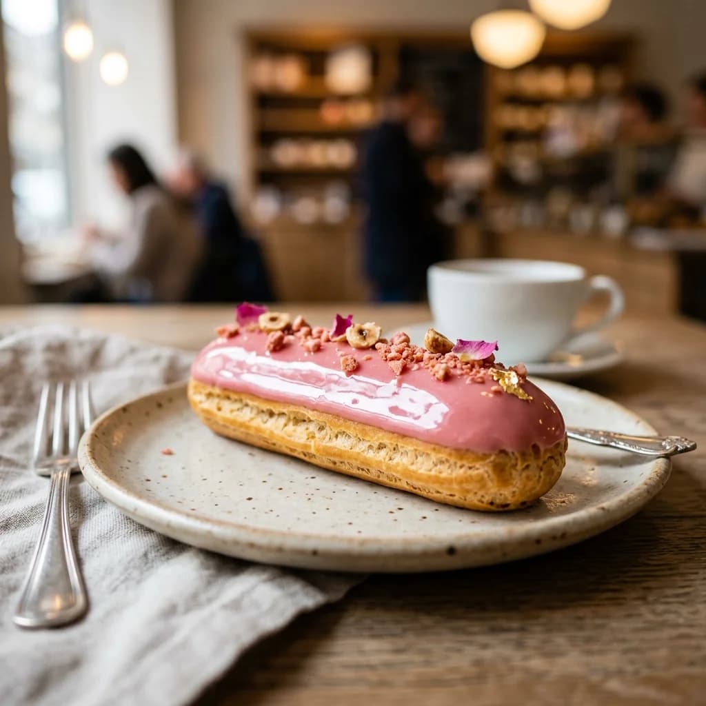 Éclair au chocolat