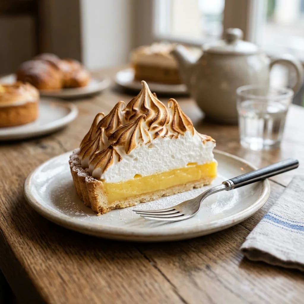 Tarte au citron meringuée