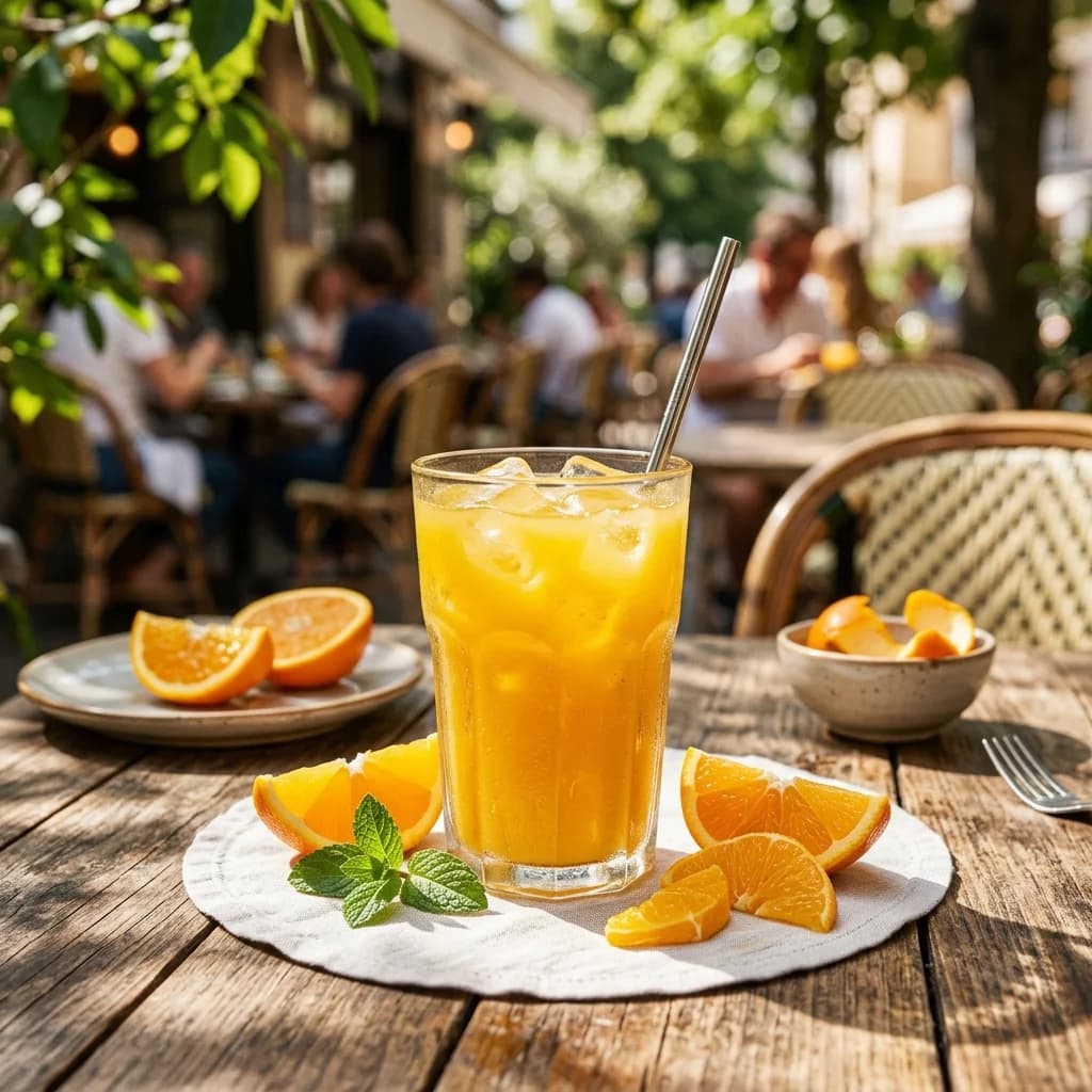 Jus d’orange pressé